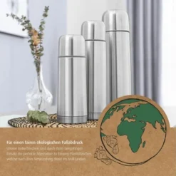 Reer - 90508 Pure Edelstahl-Isolierflasche, 500 Ml -Kinderspielzeugladen 90508 4