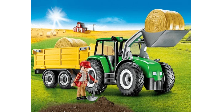 9317 Traktor Mit Anhänger - Playmobil 5 9317 Traktor Mit Anhänger - Playmobil – Bild 3