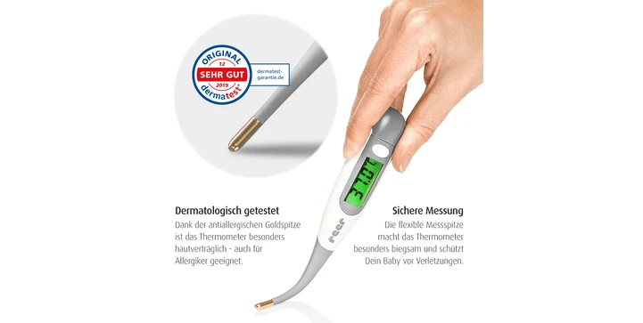 Reer - 98122 ExpressTemp Pro Digitales Express-Fieberthermometer 3 Reer - 98122 ExpressTemp Pro Digitales Express-Fieberthermometer