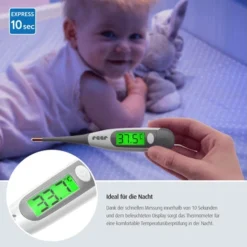 Reer - 98122 ExpressTemp Pro Digitales Express-Fieberthermometer 9 Reer - 98122 ExpressTemp Pro Digitales Express-Fieberthermometer -Kinderspielzeugladen 98122 1