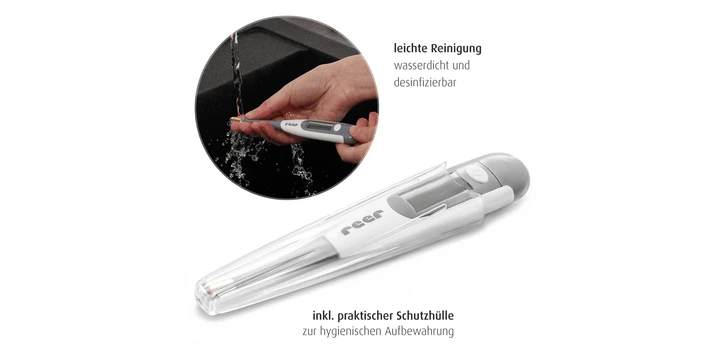 Reer - 98122 ExpressTemp Pro Digitales Express-Fieberthermometer 4 Reer - 98122 ExpressTemp Pro Digitales Express-Fieberthermometer – Bild 2