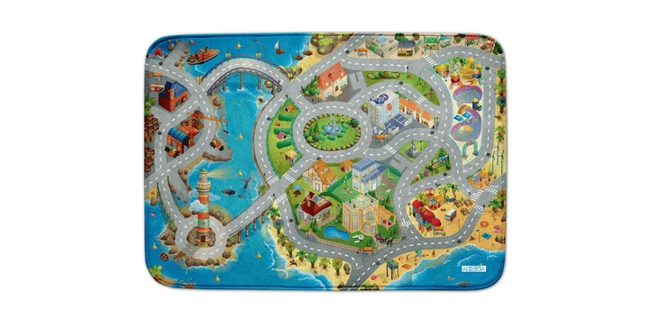 Ultrasoft Spielteppich - Seaside / Küste 3 Ultrasoft Spielteppich - Seaside / Küste