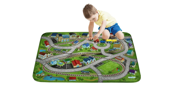 Ultrasoft Spielteppich - Train Station 3 Ultrasoft Spielteppich - Train Station – Bild 2