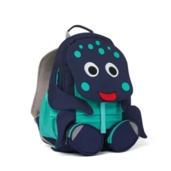 Affenzahn Rucksack Großer Freund - Oktopus, Blau -Kinderspielzeugladen afz fal 001 028 4