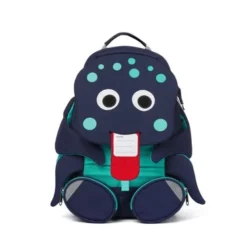 Affenzahn Rucksack Großer Freund - Oktopus, Blau -Kinderspielzeugladen afz fal 001 028 6