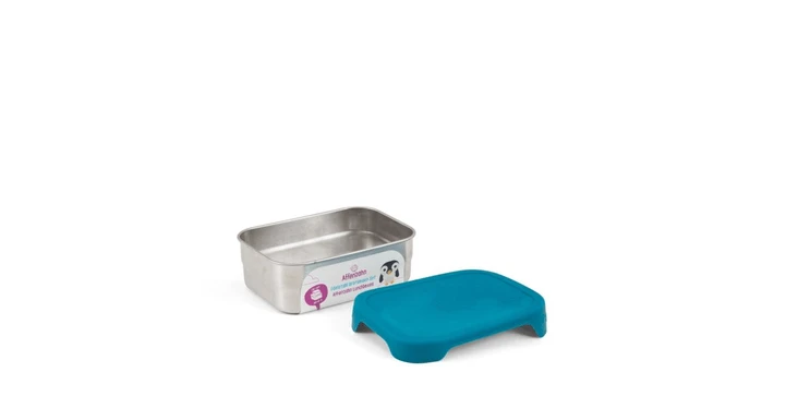 Affenzahn Brotdosen-Set Hai, Silber Petrol 8 Affenzahn Brotdosen-Set Hai, Silber Petrol – Bild 6