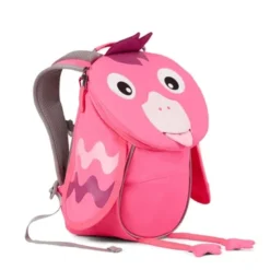 Affenzahn Rucksack Kleiner Freund - Flamingo, Neon Pink -Kinderspielzeugladen afz nes 001 034 3