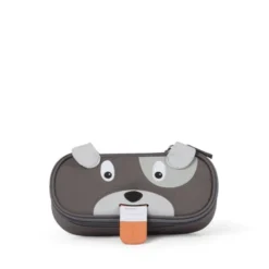 Affenzahn Stiftemäppchen Hund, Grau -Kinderspielzeugladen afz pen 001 026 5