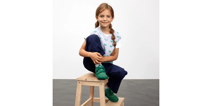 Affenzahn Happy Smile Lowboot Knit Frog Größe 31 4 Affenzahn Happy Smile Lowboot Knit Frog Größe 31 – Bild 2