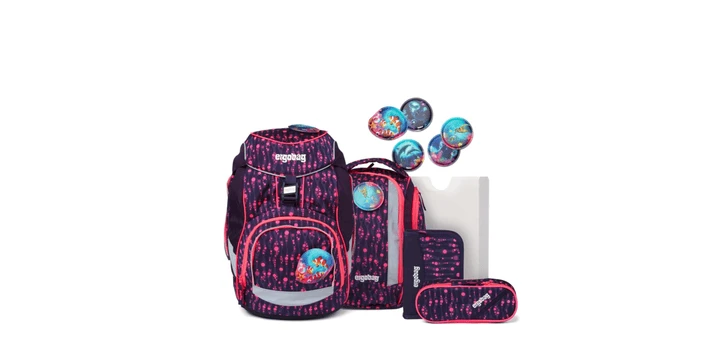 Ergobag Pack Schulrucksack-Set Bärmuda Viereck Lumi-Edition 3 Ergobag Pack Schulrucksack-Set Bärmuda Viereck Lumi-Edition