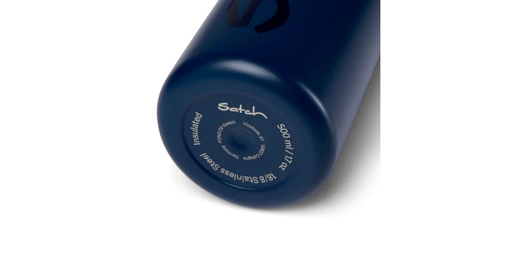 Satch Edelstahl Trinkflasche SAT-EBO-001-648 Blue 7 Satch Edelstahl Trinkflasche SAT-EBO-001-648 Blue – Bild 5